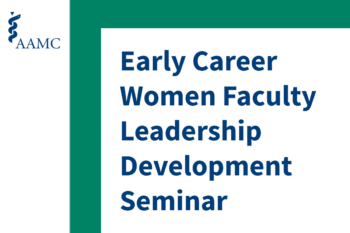 Early Career Women Faculty Leadership Development Seminar graphic