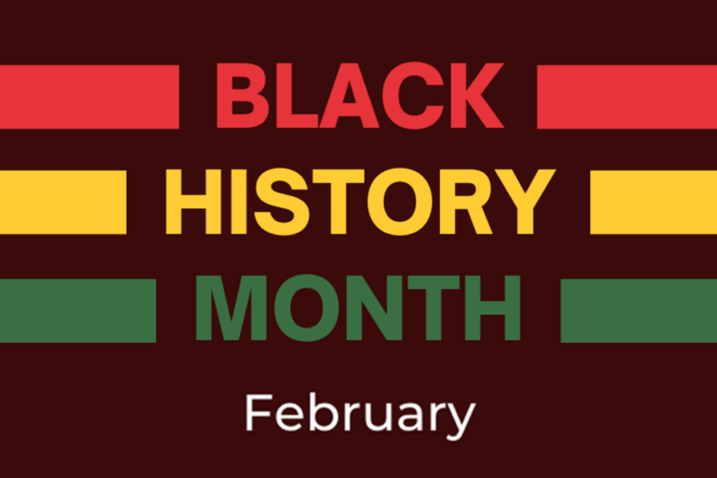 Black History Month graphic