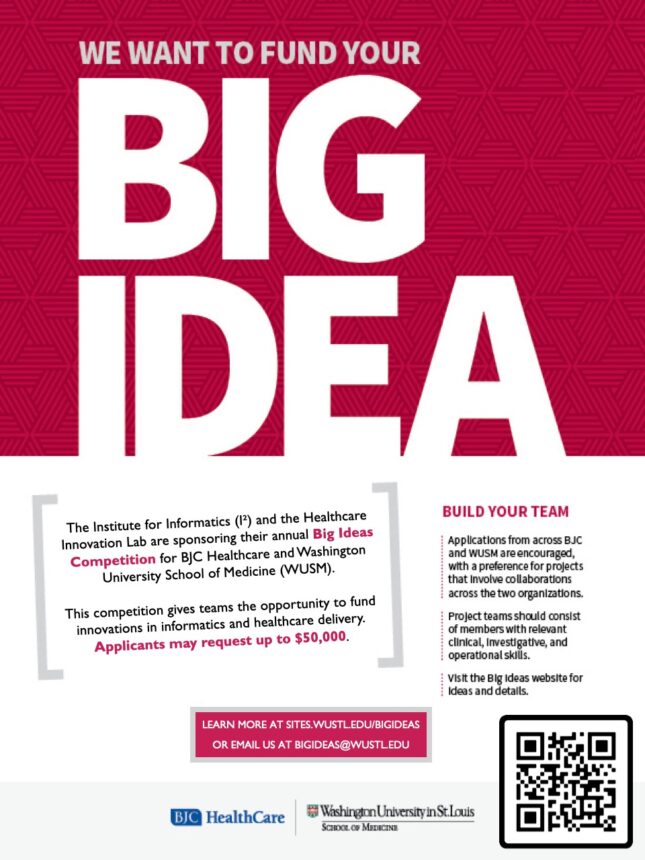 Big Ideas Competition | Office of Faculty Development | Washington ...