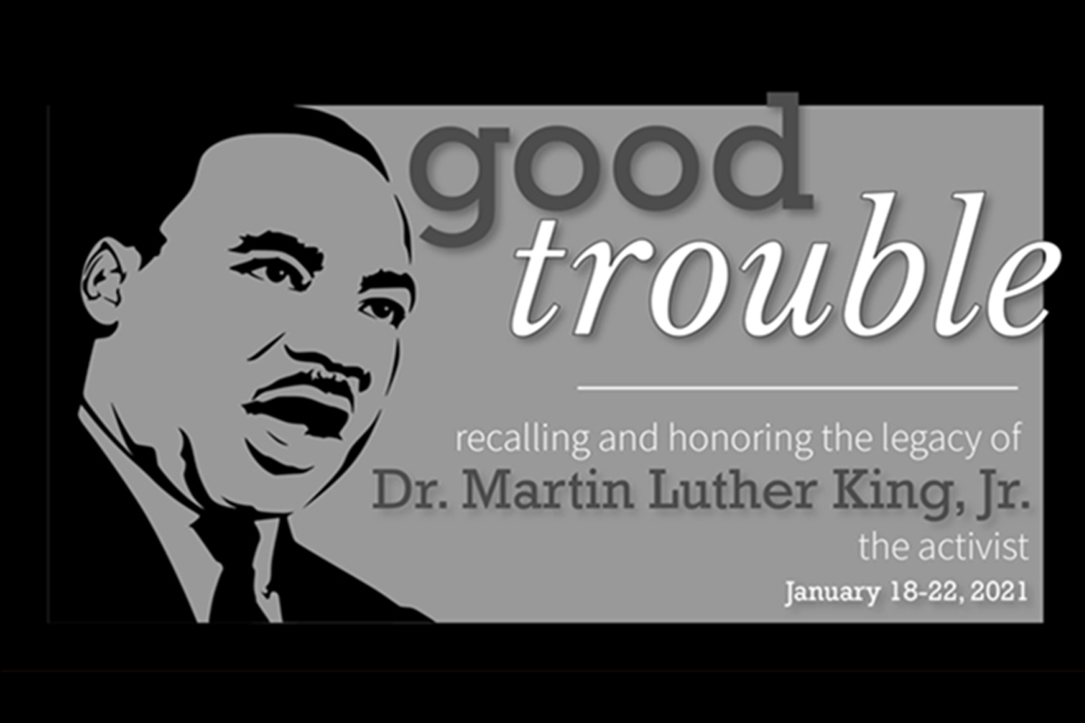 2021 Martin Luther King week graphic