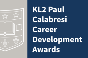 KL2 Paul Calabresi Career Development Awards graphic